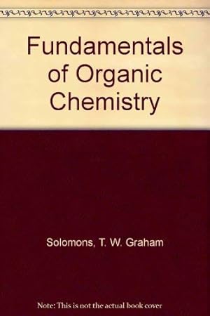 Imagen del vendedor de Fundamentals of Organic Chemistry a la venta por WeBuyBooks