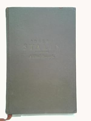 Imagen del vendedor de Joseph Stalin A Short Biography, a la venta por World of Rare Books