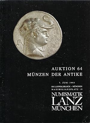 Image du vendeur pour Numismatik Lanz. Auktion 64. Mnzen der Antike. 7 Juni 1993 mis en vente par Librairie Archaion