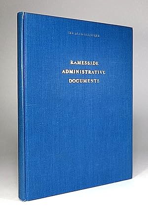 Imagen del vendedor de Ramesside Administrative Documents. a la venta por Librarium of The Hague