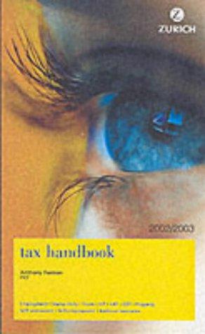 Image du vendeur pour Zurich Tax Handbook 2002-2003 mis en vente par WeBuyBooks