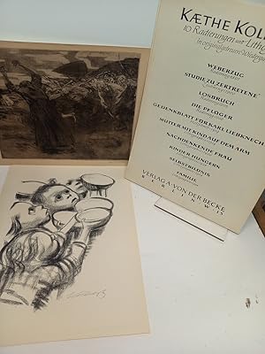 10 Radierungen und Lithographien in originalgetreuen Wiedergaben.