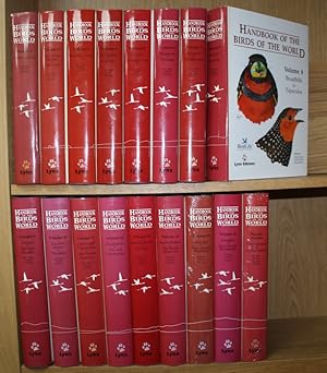 Bild des Verkufers fr Handbook of the Birds of the World. Vols 1-16 + Special Volume zum Verkauf von PEMBERLEY NATURAL HISTORY BOOKS BA, ABA