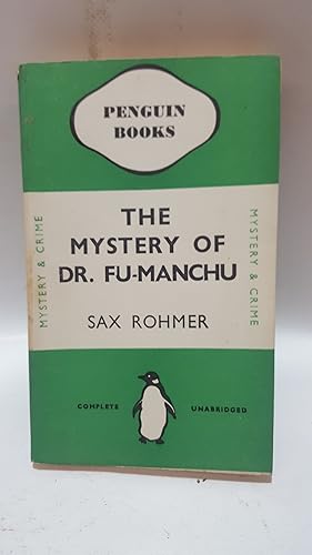 Seller image for The Mystery of Dr. Fu-Manchu for sale by Cambridge Rare Books