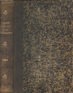 Image du vendeur pour Magasin d'ducation et de rcration et semaine des enfants runis, journal de toute la famille - 20e anne, 1884, 1er semestre, 1er volume de la 20me anne (39e volume de la collection) + 2e sem., 2e vol. de la 20me anne (40me vol. de la collection) mis en vente par Le-Livre