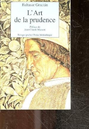 Seller image for L'art de la prudence - preface de jean claude masson for sale by Le-Livre