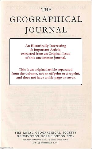 Image du vendeur pour A Prehistoric Source of The Nile. An original article from The Geographical Journal, 1982. mis en vente par Cosmo Books