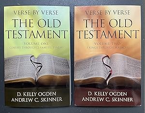 Seller image for Verse by Verse: The Old Testament (2 vol. set) Volume 1: Genesis Through 2 Samuel, Psalms - Volume 2: 1 Kings Through Malachi for sale by Confetti Antiques & Books