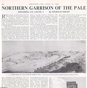 Seller image for Drogheda, Co. Louth, Part 1: Northern Garrison of the Pale. Several pictures and accompanying text, removed from an original issue of Country Life Magazine, 1980. for sale by Cosmo Books
