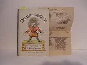 Der Struwwelpeter oder lustige Geschichten und drollige Bilder für Kinder von 3 - 6 Jahren von Dr...