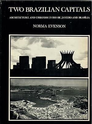 Image du vendeur pour Two Brazilian Capitals; Architecture and Urbanism in Rio de Janeiro and Brasilia mis en vente par Robin Bledsoe, Bookseller (ABAA)