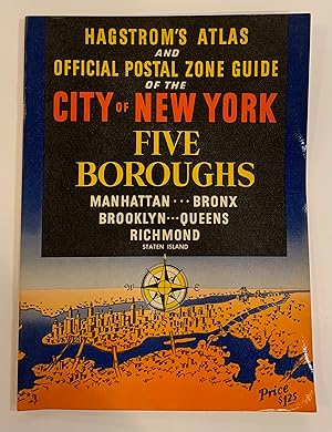 Hagstrom's Atlas and Official Postal Zone Guide of the City of New York Five Boroughs