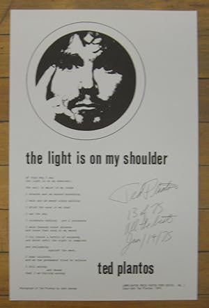 Immagine del venditore per the light is on my shoulder venduto da Attic Books (ABAC, ILAB)