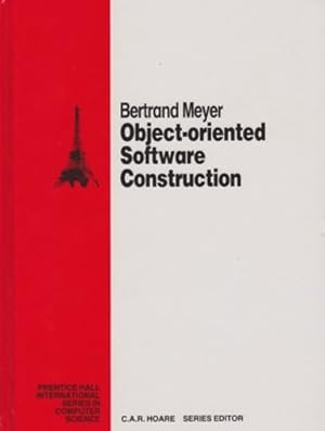 Seller image for OBJECT ORIENTED SOFTWARE CONSTRUCTION for sale by LIBRERIA LEA+