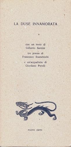 Immagine del venditore per La Duse innamorata (acquaforte) venduto da Studio Bibliografico Stazione di Posta