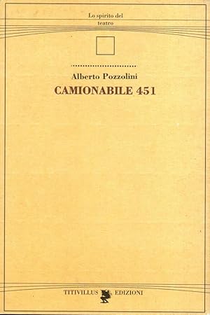 Seller image for Camionabile 451 for sale by Studio Bibliografico Stazione di Posta