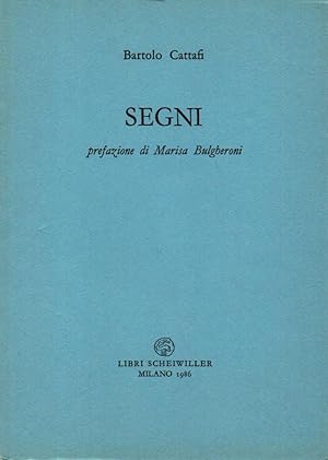 Image du vendeur pour Segni mis en vente par Studio Bibliografico Stazione di Posta