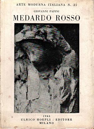 Seller image for Medaro Rosso for sale by Studio Bibliografico Stazione di Posta