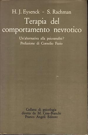 Imagen del vendedor de Terapia del comporatmento nevrotico a la venta por Studio Bibliografico Stazione di Posta