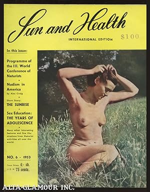 Imagen del vendedor de SUN AND HEALTH; International Edition Vol. 17, No. 06 / 1953 a la venta por Alta-Glamour Inc.