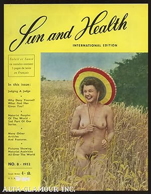 Imagen del vendedor de SUN AND HEALTH; International Edition Vol. 16, No. 8 a la venta por Alta-Glamour Inc.