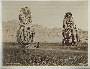 Seller image for Colosses de Memnon  Thebes. for sale by Rodger Friedman Rare Book Studio, ABAA