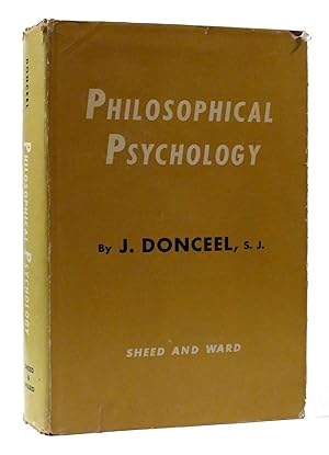Seller image for PHILOSOPHICAL PSYCHOLOGY for sale by Rare Book Cellar