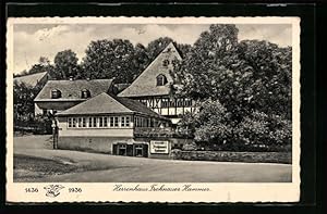 Ansichtskarte Annaberg /Erzgeb., Blick auf die Gaststätte Frohnauer Hammer