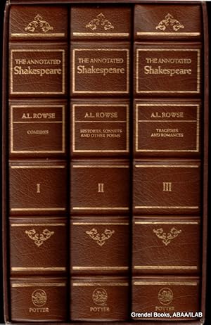 The Annotated Shakespeare (three volume boxed set).