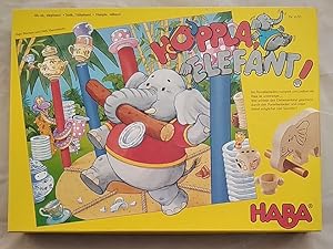 HABA 4153: Hoppla, Elefant! [Kinderspiel]. Achtung: Nicht geeignet für Kinder unter 3 Jahren.
