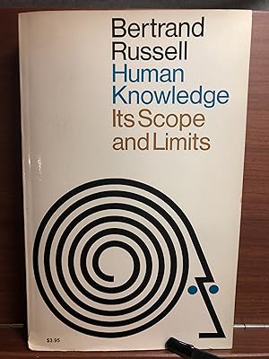 Seller image for Human Knowledge: Its Scope and Limits for sale by Rosario Beach Rare Books