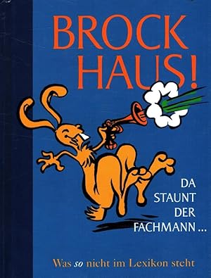 Bild des Verkufers fr Brockhaus! - Da staunt der Fachmann . Was so nicht im Lexikon steht zum Verkauf von Versandantiquariat Nussbaum