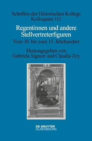 Immagine del venditore per Regentinnen Und Andere Stellvertreterfiguren : Vom 10. Bis Zum 15. Jahrhundert -Language: German venduto da GreatBookPrices