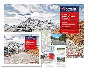 Bild des Verkufers fr KOMPASS Rennradfhrer Die hchsten Rennradtouren sterreich: mit Tourenbuch, Tourenkarten zum Mitnehmen, Extra-Straenkarte, DVD mit GPX-Tracks zum Verkauf von Studibuch