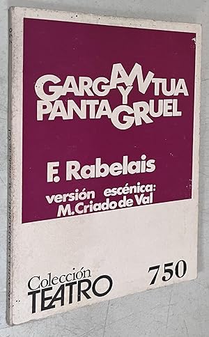 Seller image for Gargantua y Pantagruel for sale by Once Upon A Time