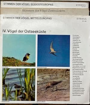 Stimmen der Vögel: Zentralasiens Doppel-LP; Mitteleuropas: Teil I: Waldvögel, Teil II: Wasservöge...