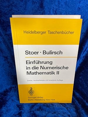 Bild des Verkufers fr Einfhrung in die Numerische Mathematik II: Unter Bercksichtigung von Vorlesungen von F.L. Bauer (Heidelberger Taschenbcher, 114) Unter Bercksichtigung von Vorlesungen von F.L. Bauer zum Verkauf von Antiquariat Jochen Mohr -Books and Mohr-