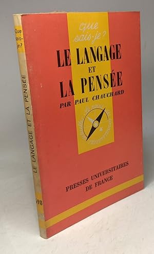 Le langage et la pensée