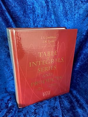 Immagine del venditore per Table of Integrals, Series, and Products (Academic Press) venduto da Antiquariat Jochen Mohr -Books and Mohr-