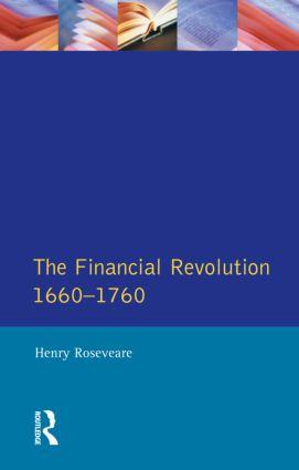 Bild des Verkufers fr Roseveare, H: Financial Revolution 1660 - 1750, The zum Verkauf von moluna