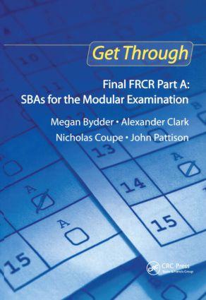 Bild des Verkufers fr Get Through Final FRCR Part A: SBAs for the Modular Examination zum Verkauf von moluna