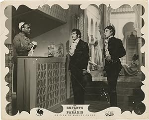 Bild des Verkufers fr Children of Paradise [Les Enfants du Paradis] (Original French lobby card from the 1945 film) zum Verkauf von Royal Books, Inc., ABAA