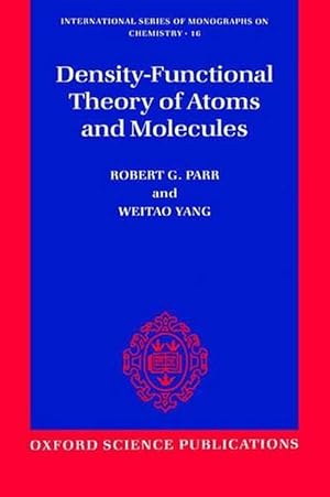 Imagen del vendedor de Density-Functional Theory of Atoms and Molecules (Paperback) a la venta por Grand Eagle Retail