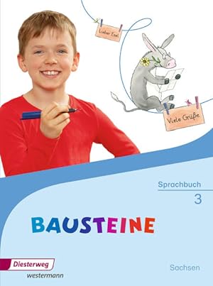 Seller image for Bausteine Sprachbuch - Ausgabe 2016 fr Sachsen: Sprachbuch 3 SAS for sale by grunbu - kologisch & Express-Buchversand