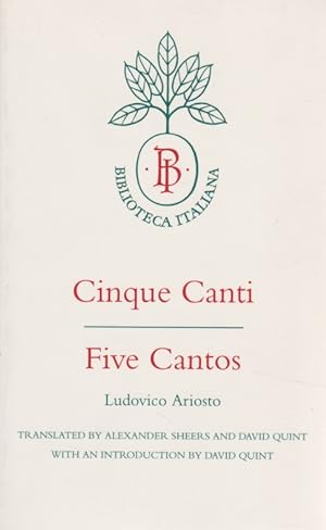 Seller image for Cinque Canti / Five Cantos. Biblioteca Italiana. for sale by Fundus-Online GbR Borkert Schwarz Zerfa