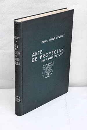 Imagen del vendedor de Arte de proyectar en arquitectura a la venta por Alcan Libros