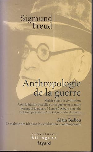 Seller image for Anthropologie de la guerre (BILINGUE) for sale by PRISCA