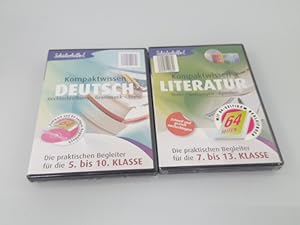 Konvolut 2 CDs: Kompaktwissen Literatur. Texte Gattungen Epochen; Kompaktwissen Deutsch, 5. - 10....