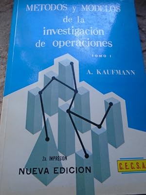 Imagen del vendedor de Mtodos y Modelos de la Investigacin de Operaciones. Tomo I. a la venta por Carmichael Alonso Libros