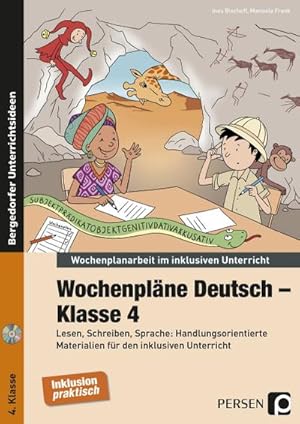 Immagine del venditore per Wochenplne Deutsch - Klasse 4, m. 1 CD-ROM venduto da BuchWeltWeit Ludwig Meier e.K.